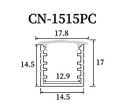LED uOBT[iCN-1515PCje14.5*14.5mm
