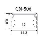 LED uOBTOiCN-506je14.3*8.8mm