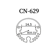 LED 硬條燈、鋁條燈【CN-629】圓管式◎20.2mm